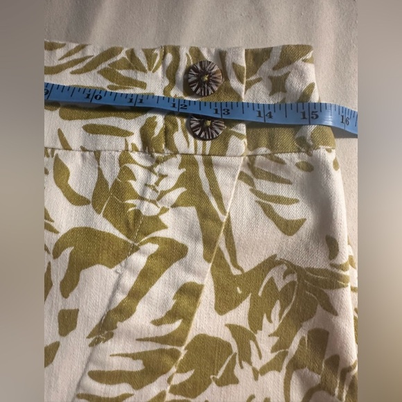Maeve Anthropologie Daintree Frond Printed Pencil Skirt Sz 6 - Picture 9 of 13